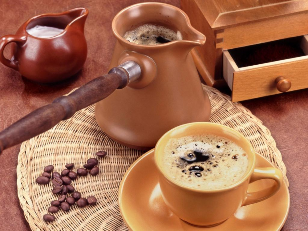 как варить кофе в керамической турке
